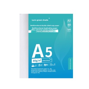 Papel Blanco A5 para Copiar e Imprimir, 148x210mm, 500 Hojas, 70gsm, Papel para Vales 80gsm, Grueso, Tamaño Completo - Product Image 1