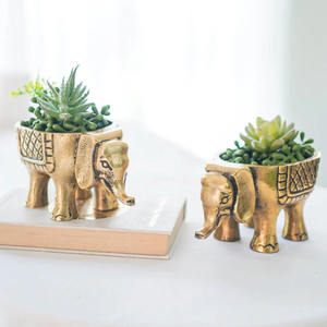 Decorative <b>Elephant</b> Metal <b>Candle</b> <b>Holder</b> Premium Quality Handmade Durable Accent Housewarming Wedding Anniversary Festival - Product Image 5