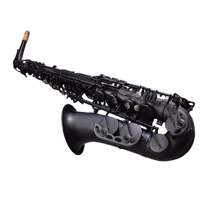 <span class=keywords><strong>Saxophone</strong></span> HUAYUN fiable en laiton, Eb <span class=keywords><strong>Alto</strong></span>, noir mat, boutons nacré noir, style <span class=keywords><strong>Selmer</strong></span> 54 touches, original d'usine, pour l'extérieur - Product Image 1