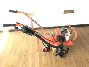 Microcultivador de 62cc, Pequeña Motocultivadora Agrícola de Gasolina, Azada Rotativa para el Hogar, Desmalezadora, Aflojadora de Suelo, Abre Zanjas, Escarificador de Campos - Product Image 2