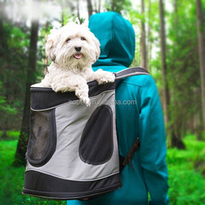 Sac à dos d'extérieur pour chien et chat avec ventilation en maille pour la randonnée et le camping Sac de transport de voyage pour l'extérieur - Product Image 6