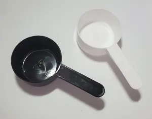 new design 35 40ml plastic material white black baking measurements Scoop medicine milk powder spoons Kitchen Accessories
