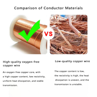 -40 ℃ ~125 ℃ /150 ℃   Cable de Alta Temperatura para Vehículos Eléctricos (EV) y de Alto Voltaje (HV), Núcleo de Cobre Libre de Oxígeno para el Sistema de Transmisión de Energía de Automóviles de Nueva Energía