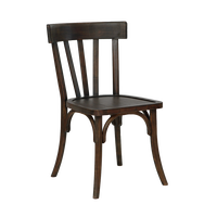 Chaise de salle à manger moderne en bois massif personnalisable OEM pour la maison, le bureau, l'école, le café, la cafétéria, la cuisine - Revêtement en cuir