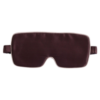 Masque de sommeil en soie satinée tissée de haute qualité, élégant et luxueux, durable, extra large, avec logo personnalisé, marque privée, 22 mommes