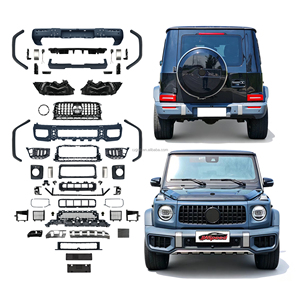 Kit Carrozzeria G63 per <span class=keywords><strong>Mercedes</strong></span> <span class=keywords><strong>Classe</strong></span> G W464 W465 2019-2026, Aggiornamento allo Stile G63, Include Griglia, Paraurti Anteriore e Posteriore - Product Image 2