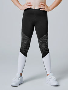 Petite fille vêtements actifs vêtements de <span class=keywords><strong>sport</strong></span> athlétiques Yoga pantalon uni collants de Yoga pour enfants enfants vêtements filles Yoga Gym Leggings - Product Image 3