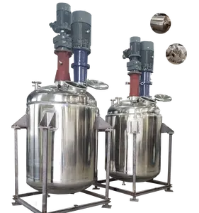 Shanghai Polyc Hot Selling 5000L Double Shaft Stirred Tank Reactor For Paint