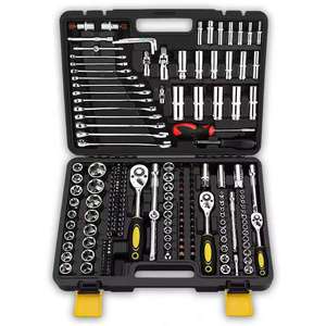 Kit de Herramientas de reparación de automóviles para mecánicos de automóviles de 228 piezas, juego de herramientas de llave inglesa, caja de herramientas de mano, juego de llaves de vaso, juego de herramientas, juegos de enchufes - Product Image 4