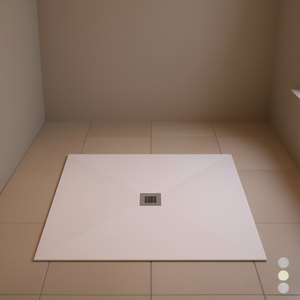 Piatto Doccia Bliss Quadro 80 x 80 cm Beige 1015 - Product Image 3