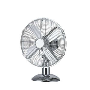 Ventilateur de table en métal de 12 pouces et 16 pouces avec 4 pales, faible bruit, 3 vitesses, petit ventilateur de table en métal - Product Image 1