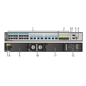 S6720-32C-SI-DC 24*100m/1000m/2.5ge/5ge/10ge BASE-T cổng <span class=keywords><strong>4</strong></span> * 10ge SFP + cổng doanh nghiệp chuyển đổi - Product Image 1