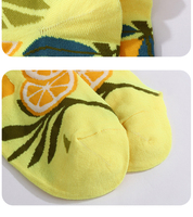Nouveau Design Printemps Creative Fruit Chaussettes Unisexe Hommes Femmes Couples Coton Peigné Heureux Drôle Chaussettes De Fruits