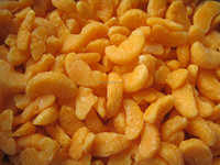 Harga grosir grosir buah IQF Frozen Mandarin segmen Frozen buah menyediakan layanan ODM