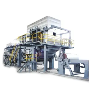 Raw Material Mini Automatic Cotton Waste Recycle Pulp A4 Printing Paper Making Machine Price