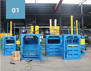 Déchets de papier/carton/<span class=keywords><strong>plastique</strong></span> recyclage balling/<span class=keywords><strong>presse</strong></span> machine avec certification CE - Product Image 6