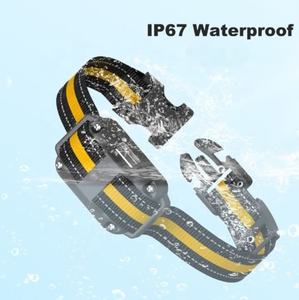 USMILEPET kerah pelatihan Anti gonggongan hewan peliharaan langsung dari pabrik dengan getaran dan sensitivitas bip ultrasonik yang dapat disesuaikan untuk anjing - Product Image 3