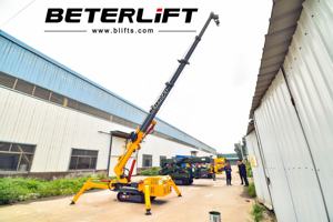 Elevador portátil <span class=keywords><strong>Mini</strong></span> Mobile Boom Spider <span class=keywords><strong>Crane</strong></span> para alquiler - Product Image 4