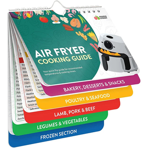 Air Fryer Cookbook Calendar Magnetic Cheat Sheet Food Pro Recipes Cooking Schedule <b>Quick</b> Reference Guide Kitchen Accessories - Product Image 2