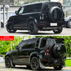 Accessoires de modification de voiture PM : Garde-boue arrière pour Land Rover Defender 90/110 avec garantie d'un an - Product Image 2