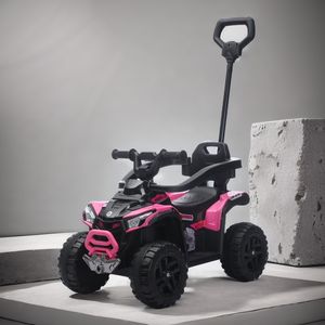 2026 三合一儿童脚踏式四轮婴儿滑行车儿童骑乘推车带音乐灯光 - Product Image 5