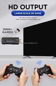 คอนโซลเกมย้อนยุค4K X2เกมสำหรับครอบครัวคอนโซลวิดีโอเกมเกมคลาสสิก64GB 30000 + เกมสำหรับเป็นของขวัญ - Product Image 2