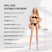 XIAN XIAN Supermodel Cool Girl 3 Coffret cadeau pour poupées de mode à l'échelle 1/6 (32 cm)