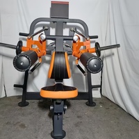 Machine à soulever latéralement assis OEM ODM, ensemble complet commercial, à charge de plaques, pour exercices de dos et de bras en salle de sport, en acier écologique, 300 kg