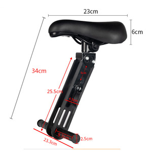 Siège de vélo VTT pour enfant monté à l'avant pour les enfants de 2, 3, 4 et 5 ans, selle de vélo de montagne pour bébé avec main courante - Product Image 2