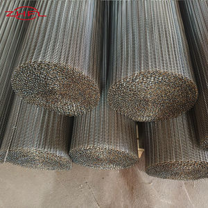Banda Transportadora de Alambre Espiral de Acero Inoxidable Tejido SUS304 Resistente a Altas Temperaturas para Corte/Soldadura/Doblado en Horno - Product Image 1