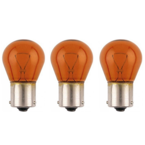 BAU15S Baïonnette Base <span class=keywords><strong>Halogène</strong></span> <span class=keywords><strong>Ampoule</strong></span> P21W 12V 21W Voiture Automobile Queue Clignotant Indicateur Ampoules Avec Verre Ambre Clair - Product Image 1