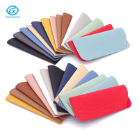 Haute qualité en gros multicolore Ultra léger lunettes pochette lunettes de soleil organisateur pochette sac en cuir souple étuis à lunettes