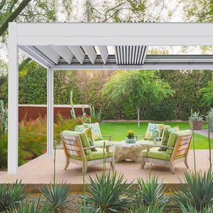 Pérgolas Individuales para Exteriores <span class=keywords><strong>6X3</strong></span> M, Pérgola Económica de Aluminio con Techo Retráctil - Product Image 3