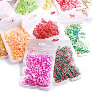 ดินปั้นผลไม้ 10 กรัม อุปกรณ์ตกแต่งสติ๊กเกอร์ DIY ผลไม้ 3 มิติ สำหรับตกแต่งเล็บ - Product Image 4