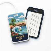 Etiquetas y Parches de Tela Lavables Bordados Personalizados para Maletas de Viaje con Logotipo Personalizado al por Mayor