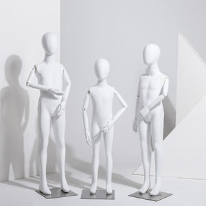 Consegna veloce in fibra di vetro completo corpo in piedi vestito forma per bambini bambini manichino per negozio - Product Image 3