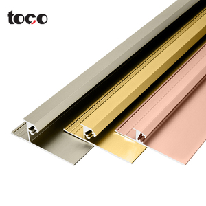 Plinthes en aluminium LED personnalisées de haute qualité TOCO avec profilé en aluminium éclairé pour le revêtement de sol - Product Image 5