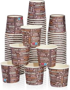 Couvercle de gobelet en papier enduit à paroi unique biodégradable jetable imprimé personnalisé de qualité alimentaire café solution à emporter écologique - Product Image 4