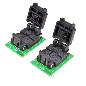 Bộ Chuyển Đổi Ổ Cắm Bộ Lập Trình QFN8 WSON8 DFN8 MLF8 Sang DIP8 Bộ Chuyển Đổi Chip Thử Nghiệm IC Cho QFN-8 FLASH SPI Bước 1.27MM 8X6MM - Product Image 5