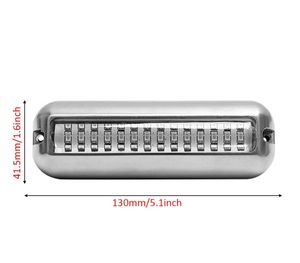 Vendita calda in acciaio inox + PC lampada <span class=keywords><strong>subacquea</strong></span> impermeabile IP68 LED 10-36V DC 27/42 LED luce marina hardware <span class=keywords><strong>accessori</strong></span> - Product Image 2