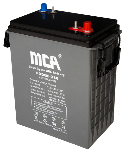 Real-factory Supplier 3 Years Warranty Gel Solar Deep Cycle Battery 6v330ah Storage Batteries