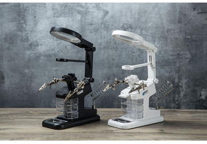 BIJIA Bande lumineuse LED électronique Loupe de bureau <span class=keywords><strong>Entretien</strong></span> Tour électrique Clip auxiliaire Catégorie de <span class=keywords><strong>produit</strong></span> Loupes - Product Image 5