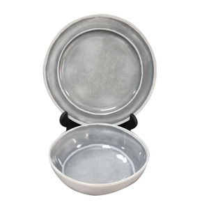 Yellow melamine unbreakable <span class=keywords><strong>restaurant</strong></span> dinnerware set - Product Image 6
