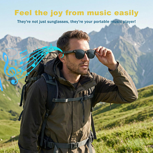 Gafas Inteligentes <span class=keywords><strong>de</strong></span> Traducción SENBONO M89 con Carga Tipo-C, Grabación <span class=keywords><strong>de</strong></span> Video HD, Asistente <span class=keywords><strong>de</strong></span> Voz y Auriculares Deportivos Inteligentes - Product Image 6
