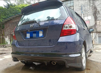 Kit carrosserie compact (lame avant, jupes latérales, lame arrière) pour Honda Fit Jazz GD1 GD3 2003-2008 Hatchback, pièces de modification extérieures