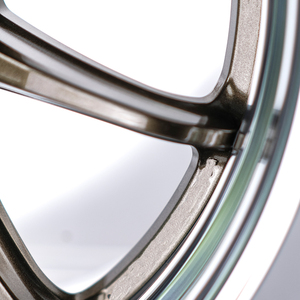 Cerchi in Lega XL Aftermarket Tuning Bronzo Lucido + Bordo Cromato, 5 Razze, 17-19 Pollici per Honda/Toyota/Mazda/BMW - Product Image 4