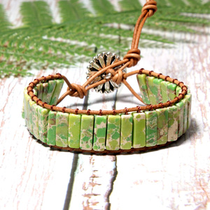 New Stone <b>Bead</b> <b>Bracelet</b> Versatile Handwoven Adjustable Knot <b>Bracelet</b> for Women - Product Image 5