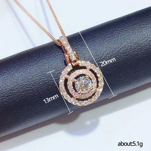Collar con colgante geométrico para mujer, joyería minimalista de moda, regalo para uso diario - Product Image 5