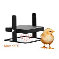 Pavillon de couvaison WONEGG pour poussins et canetons, plaque chauffante pour poulailler, chauffage pour poulailler comme une poule mère