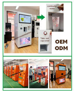 Distributeur automatique intelligent de thé entièrement automatique prémélange SDK commercial boîtier en acier au carbone <span class=keywords><strong>avec</strong></span> <span class=keywords><strong>verre</strong></span> trempé - Product Image 6